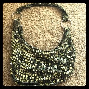Like New Fashion Express Sequin Shoulder Bag